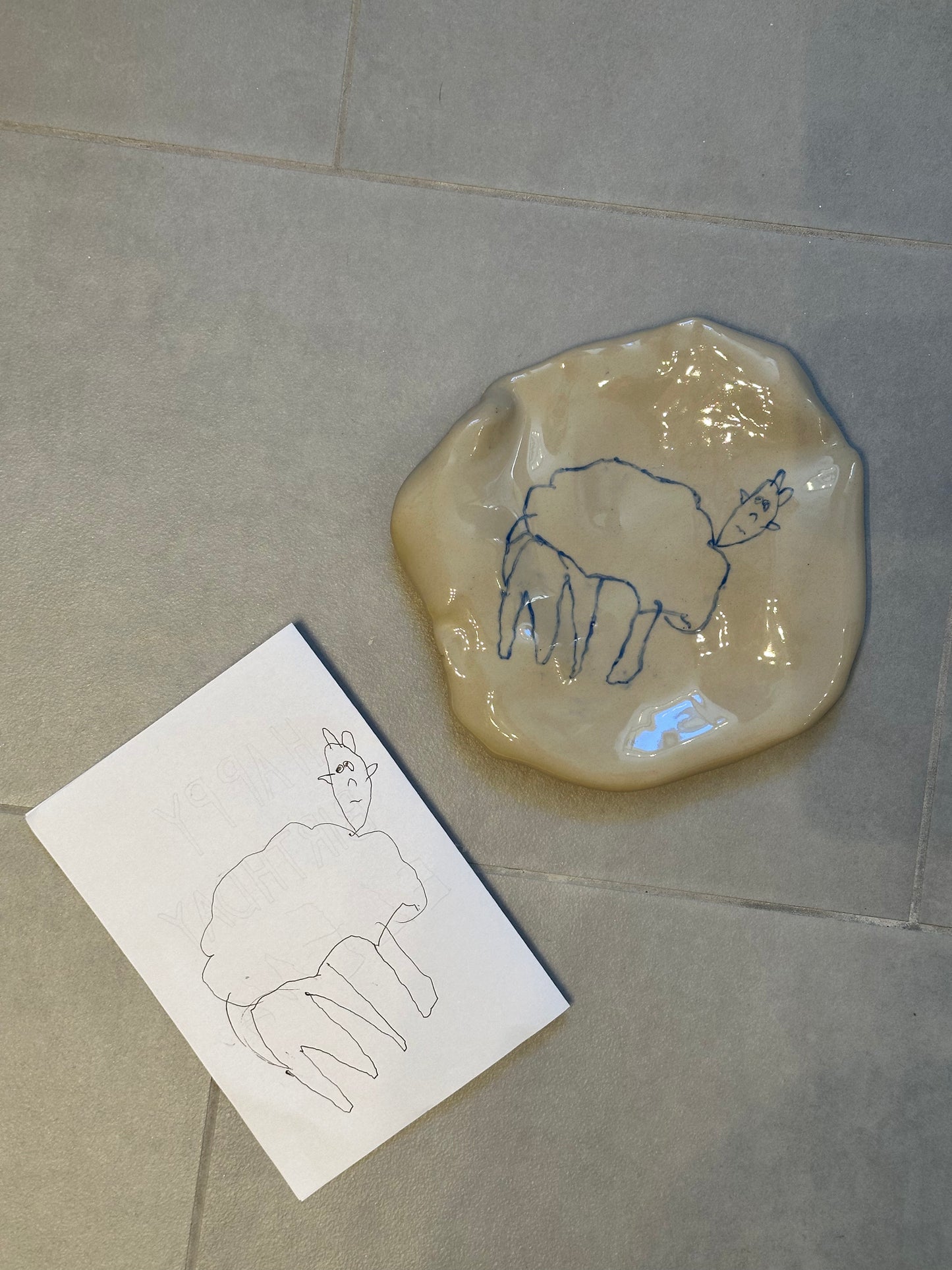 Wall Art w. Drawing