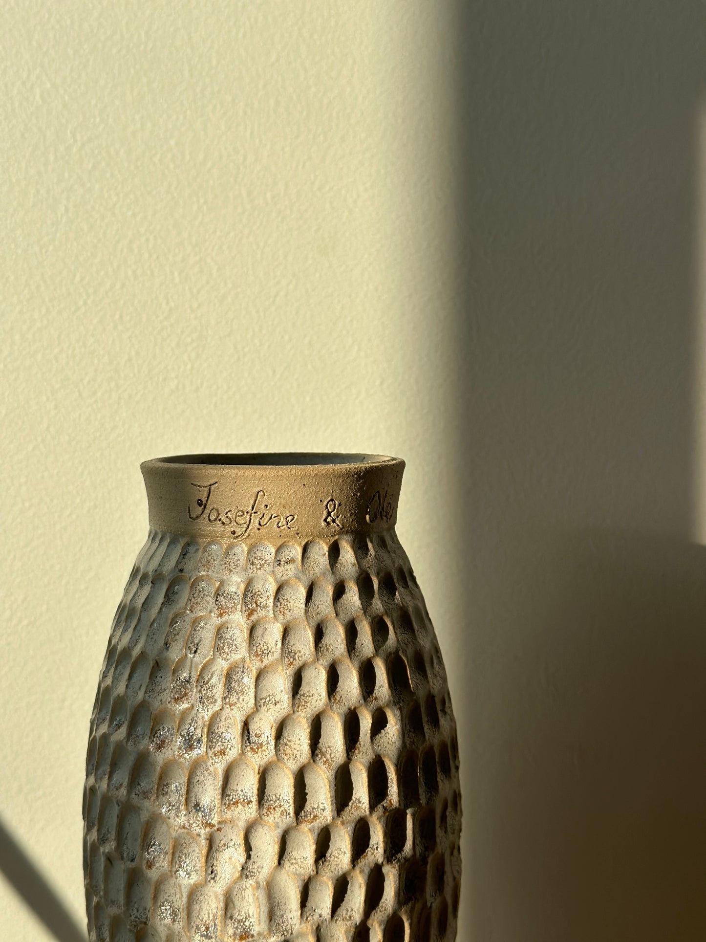 Bryllupsgave vase